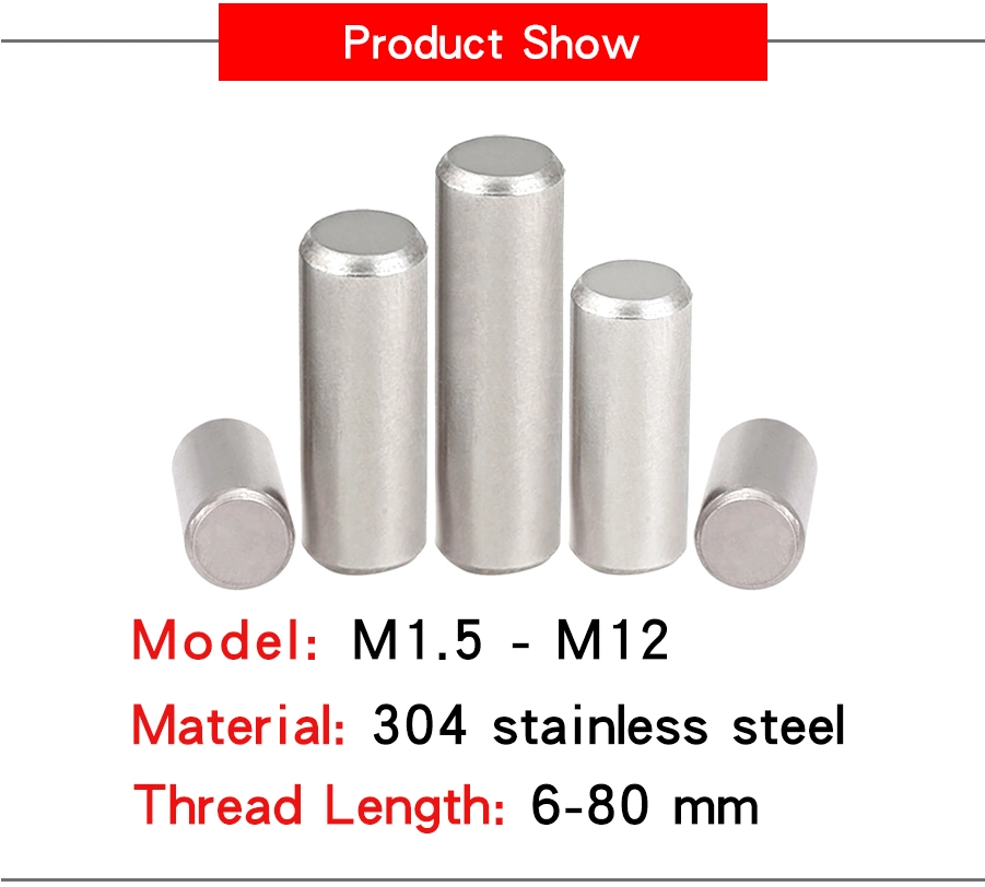 High Precision Grinding Stainless Steel Taper Dowel Pin