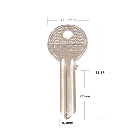 Clave en blanco para personalizar según los clientes utilizada para la puerta