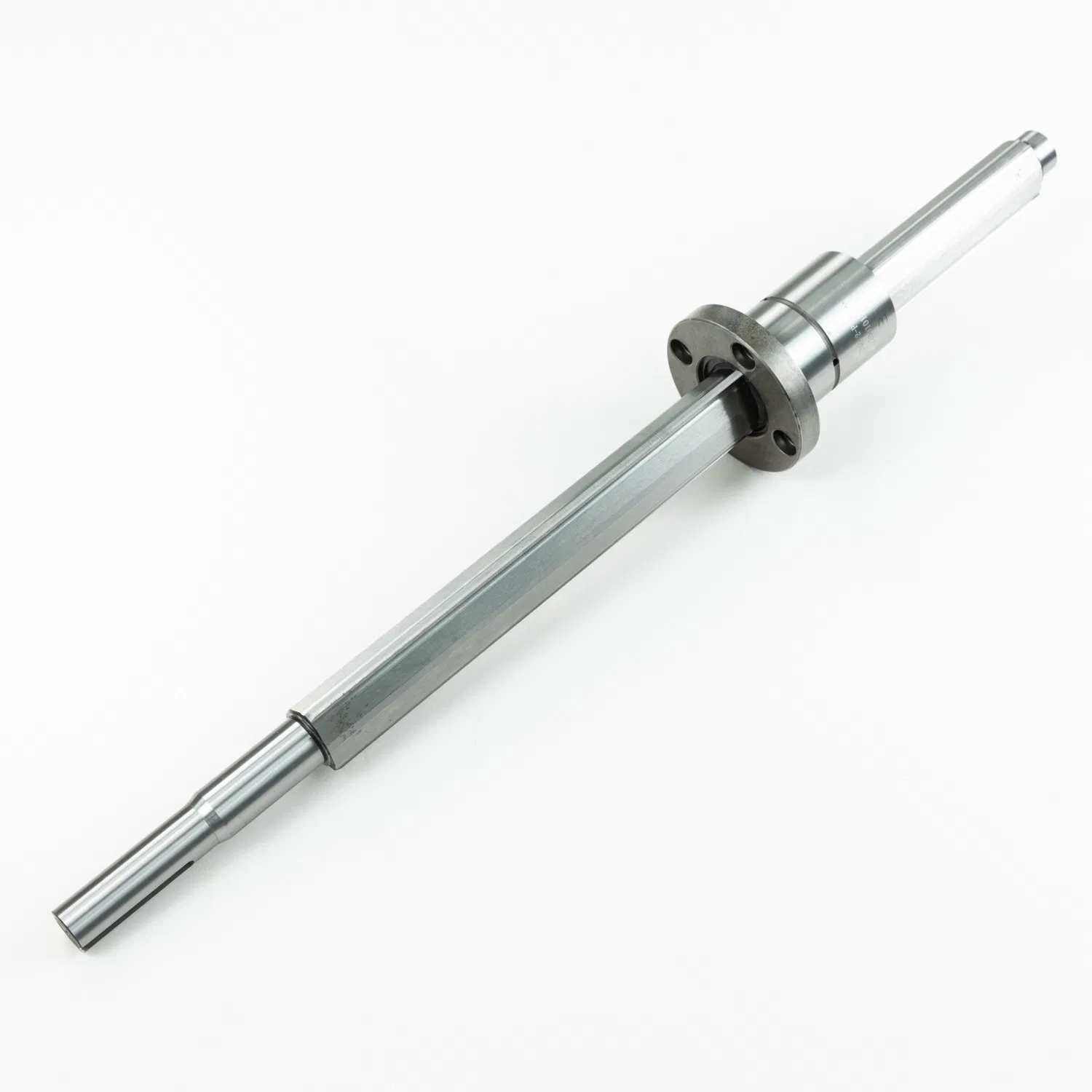 Estría de bola giratoria de acero inoxidable de alta precisión OEM con tuerca para máquina CNC de kit